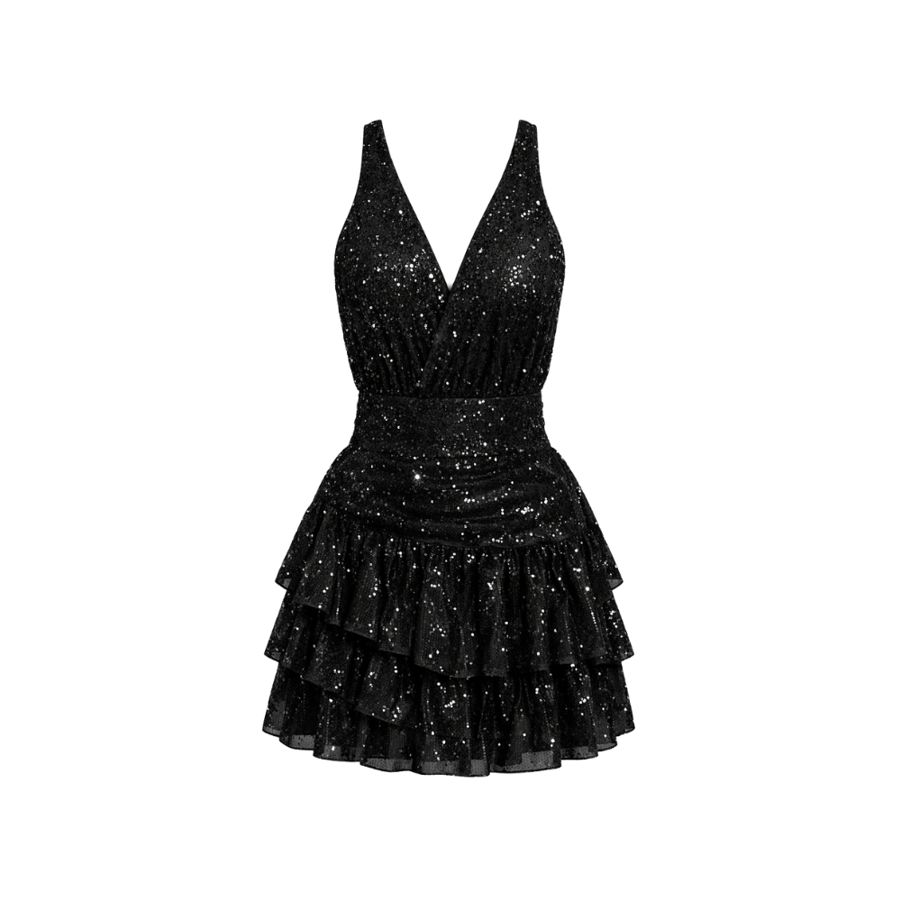 Noir Flame Dress